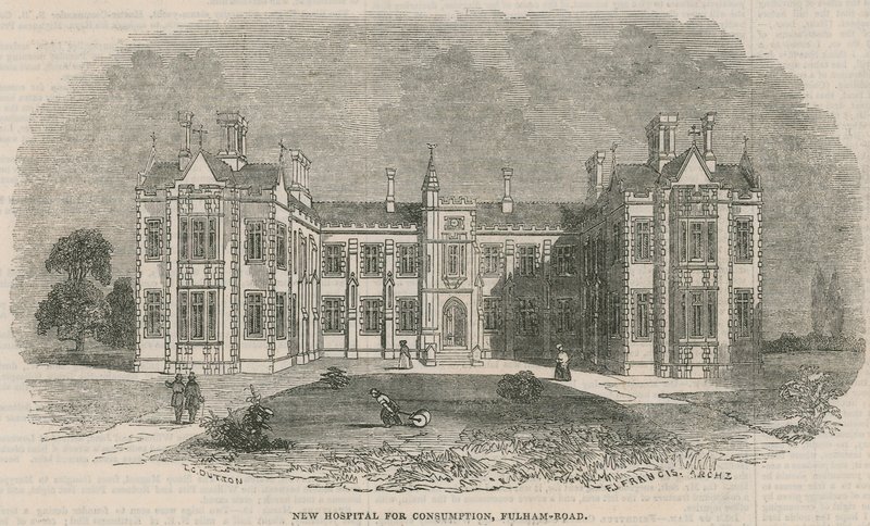 Nytt sykehus for forbruk, Fulham Road av English School