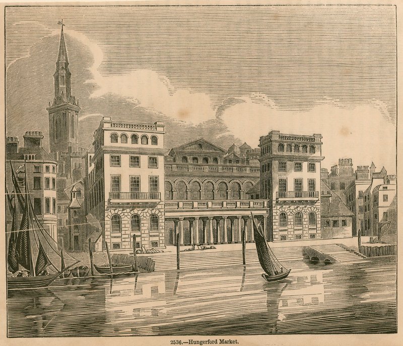 New Hungerford Market, London av English School