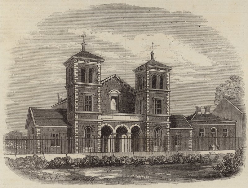 Ny protestanthall og søndagsskoleinstitutt på Waterford av English School