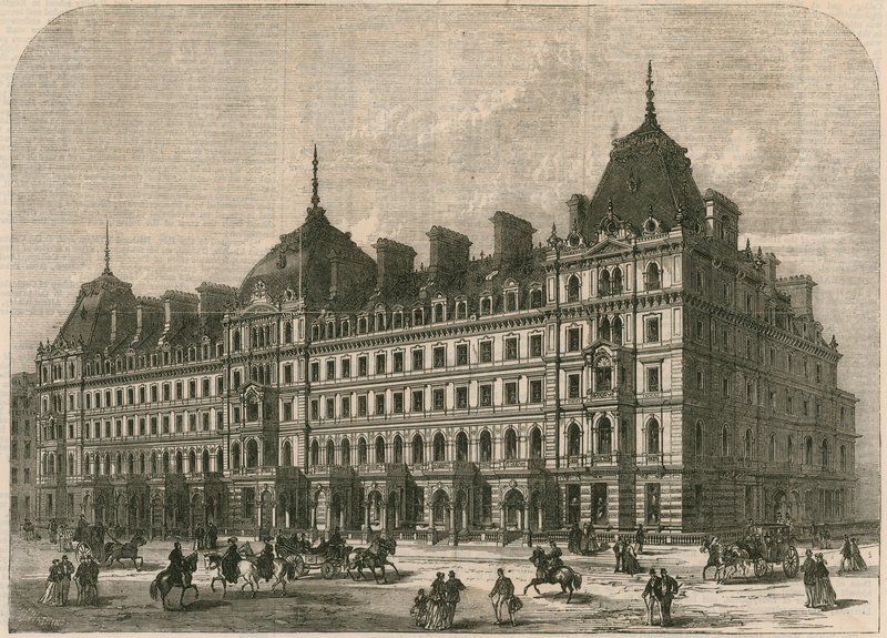 Nye bygninger i Grosvenor Place, London av English School