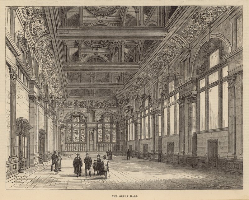 Nye bygninger til City of London School: The Great Hall av English School