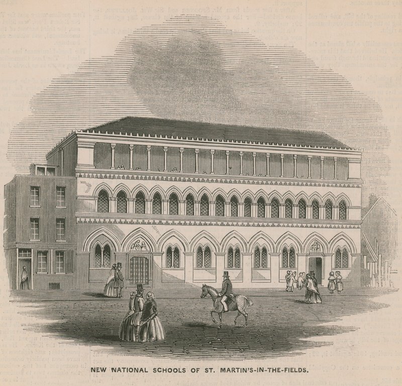 Nye nasjonale skoler i St Martins-in-the-Fields av English School
