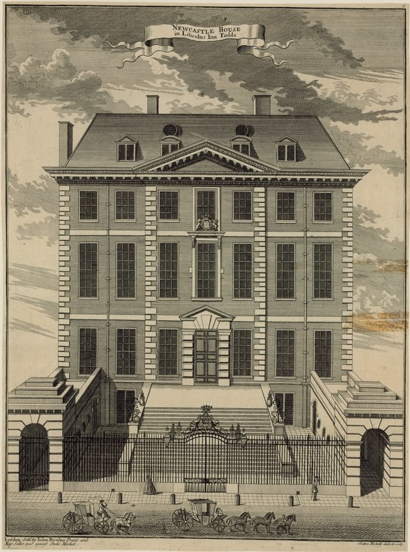 Newcastle House i Lincolns Inn Fields av English School