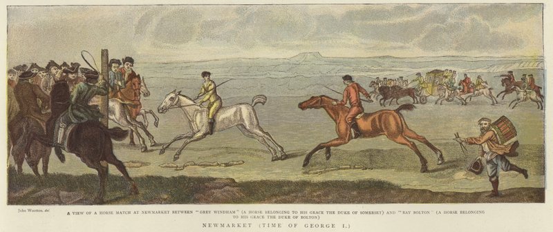 Newmarket på tidspunktet for George I av English School