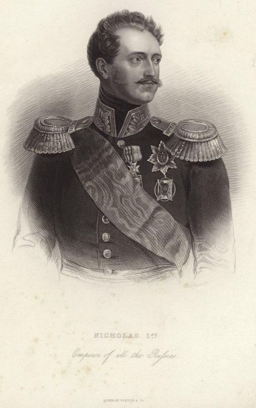 Nicholas I av Russland av English School