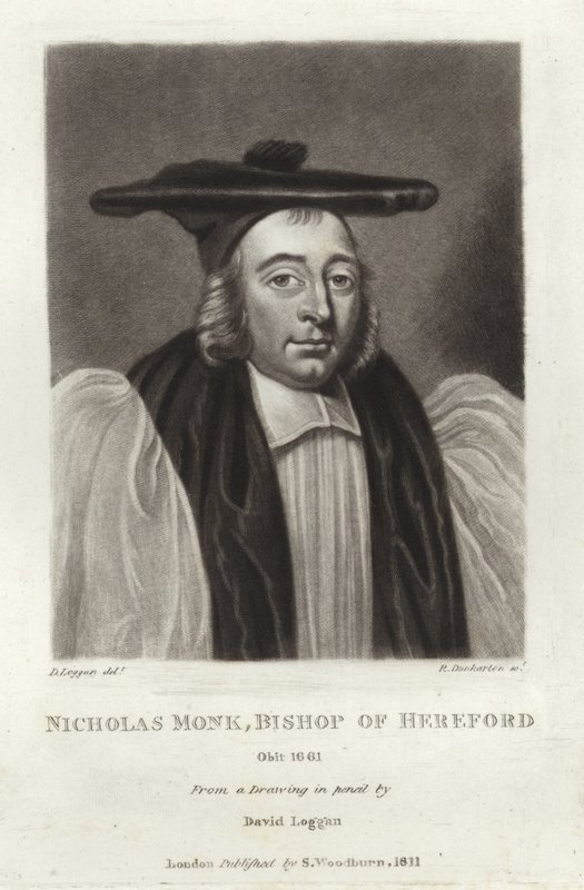 Nicholas Monk, biskop av Hereford av English School