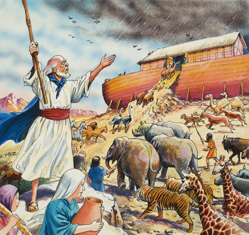 Noahs ark av English School