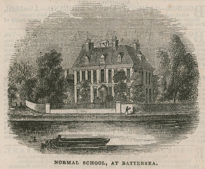 Vanlig skole på Battersea av English School