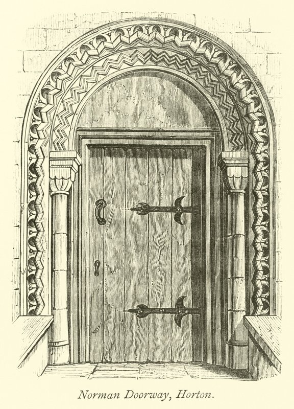Norman Doorway, Horton av English School