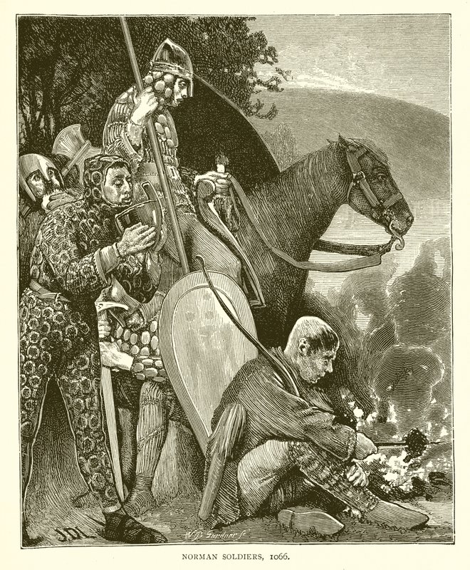 Norman Soldiers, 1066 av English School