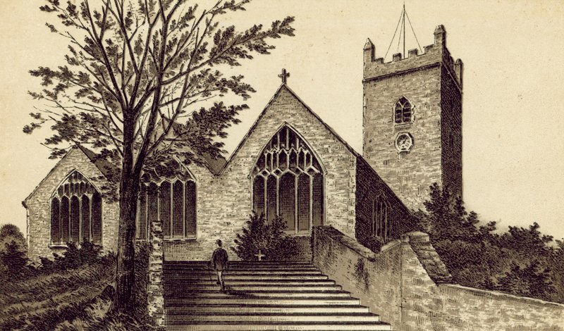 Nord-Devon: Ilfracombe sognekirke, Holy Trinity (lito) av English School