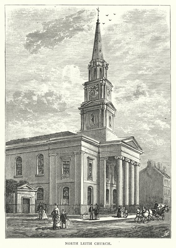 North Leith Church (gravering) av English School