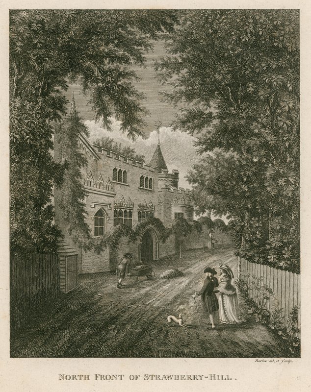 Nord foran Strawberry Hill, Twickenham, London av English School