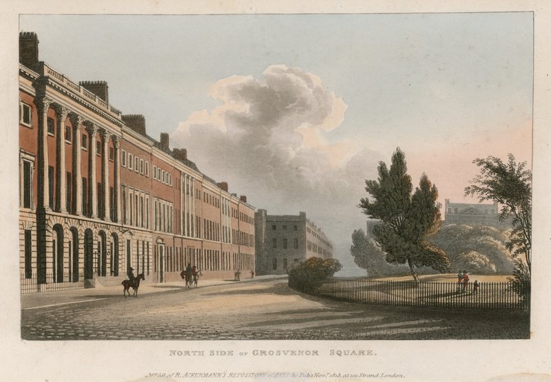 Nordsiden av Grosvenor Square av English School