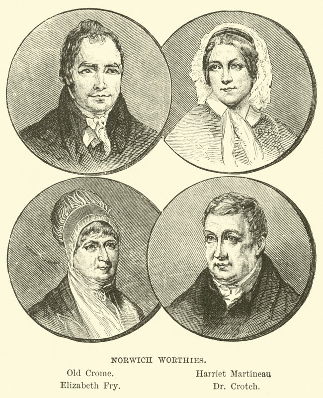 Norwich Worthies av English School