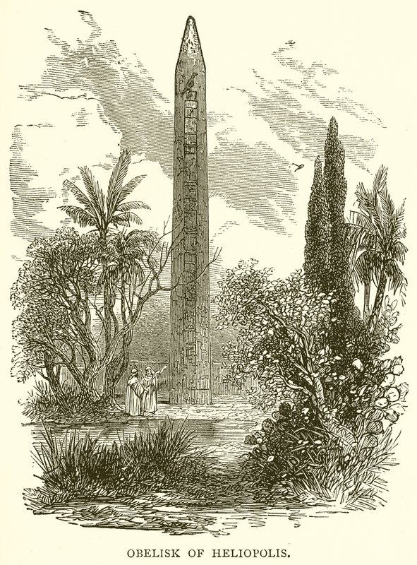 Obelisk av Heliopolis av English School