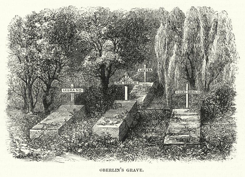 Oberlins grav (gravering) av English School