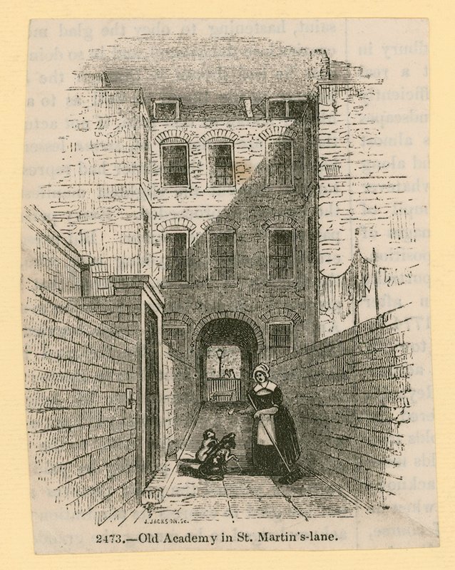 Old Academy i St Martins Lane, London av English School