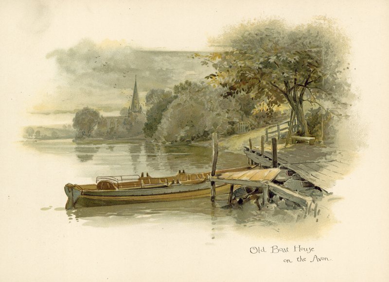 Old Boat House på Avon av English School