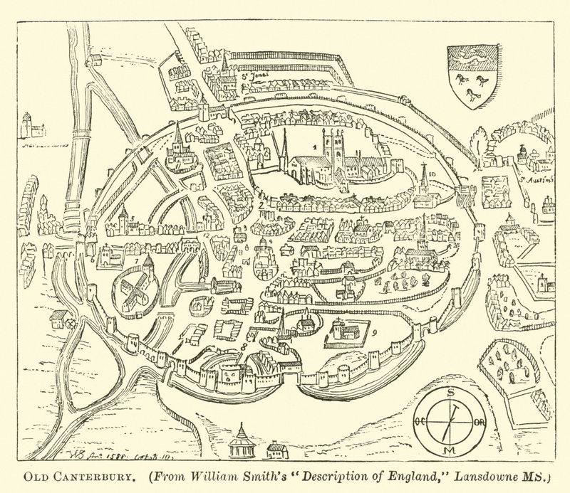 Gamle Canterbury av English School