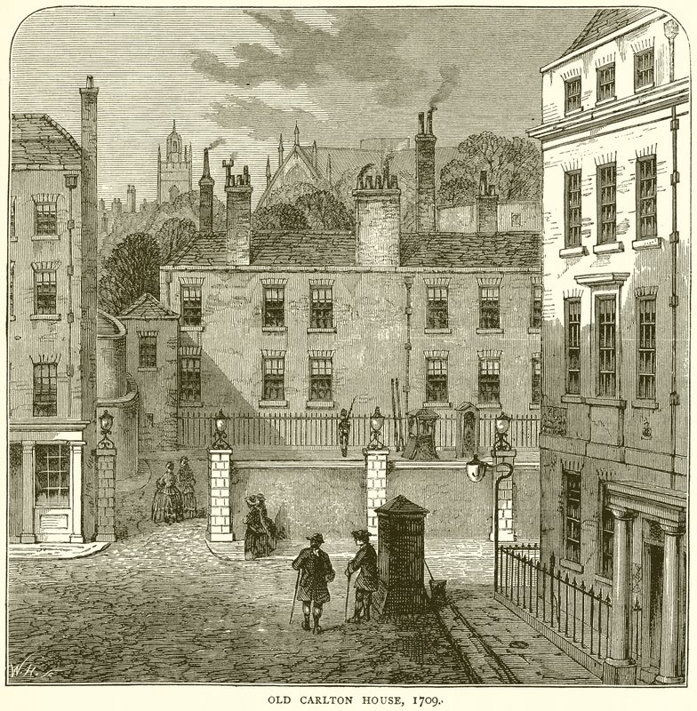 Old Carlton House, 1709 av English School