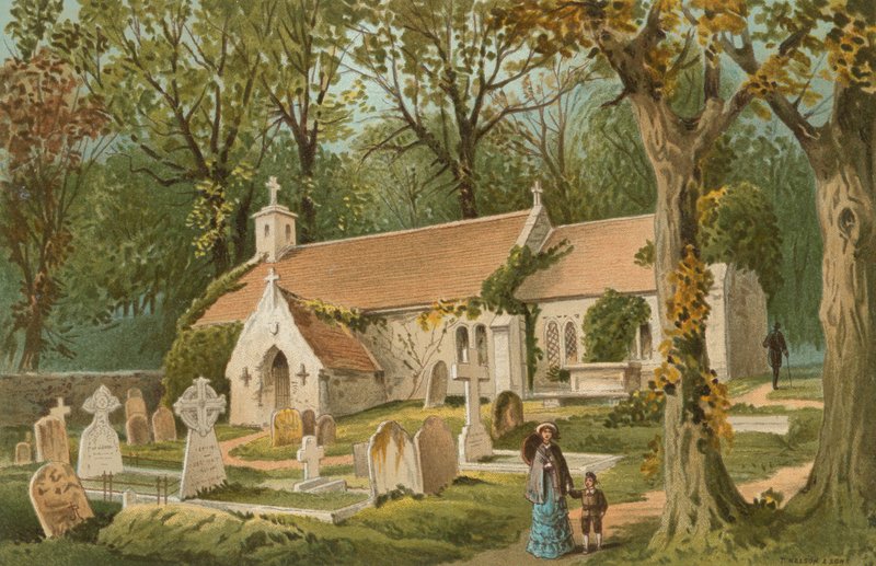 Old Church--Bonchurch--Isle of Wight av English School