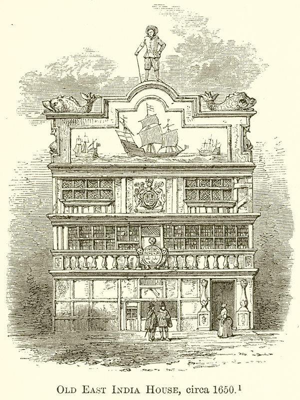 Old East India House, rundt 1650 av English School