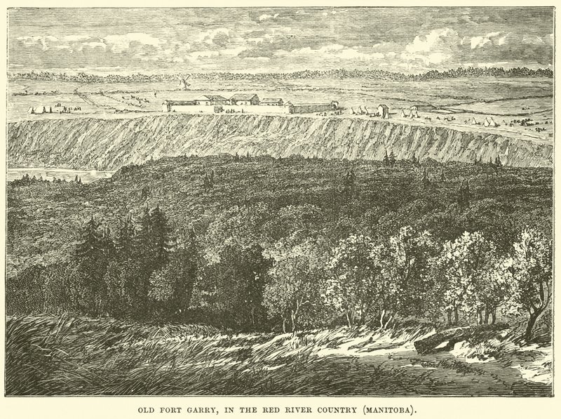 Old Fort Garry, i Red River Country, Manitoba av English School