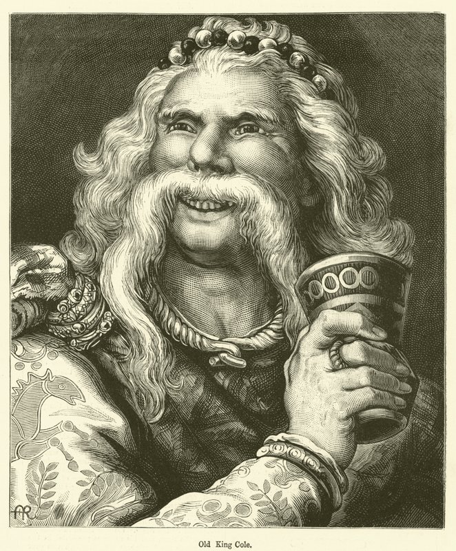 Old King Cole (gravering) av English School