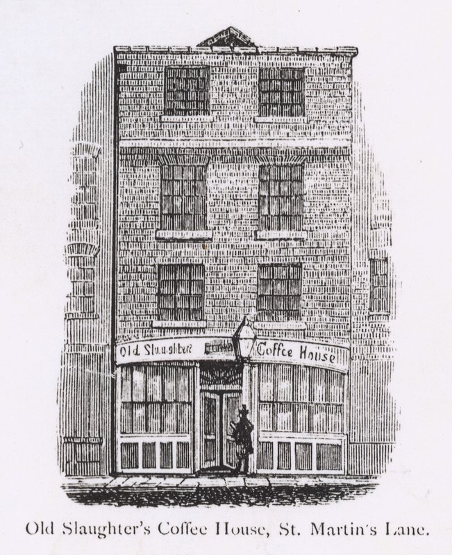 Old Slaughters Coffee House, St Martins Lane av English School