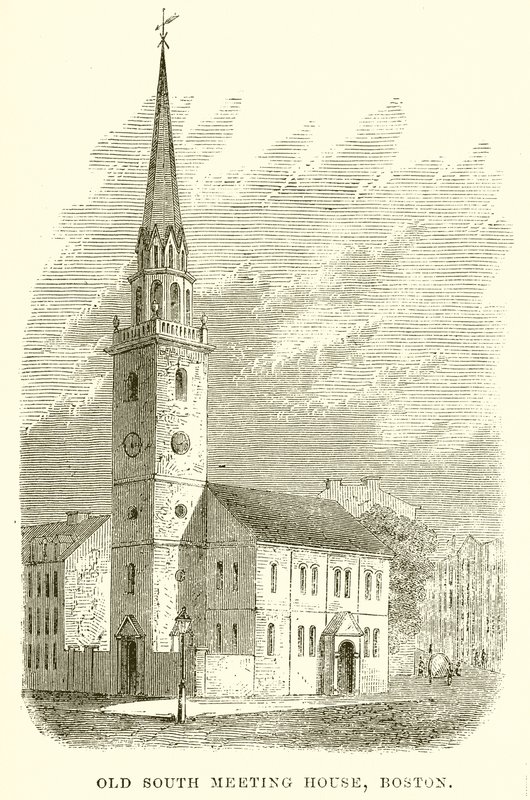 Old South Meeting House, Boston av English School