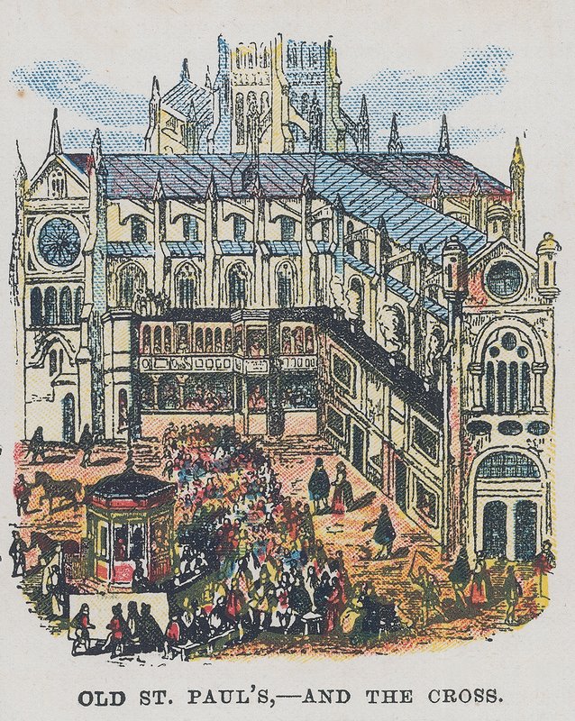Old St Paul's, og korset av English School