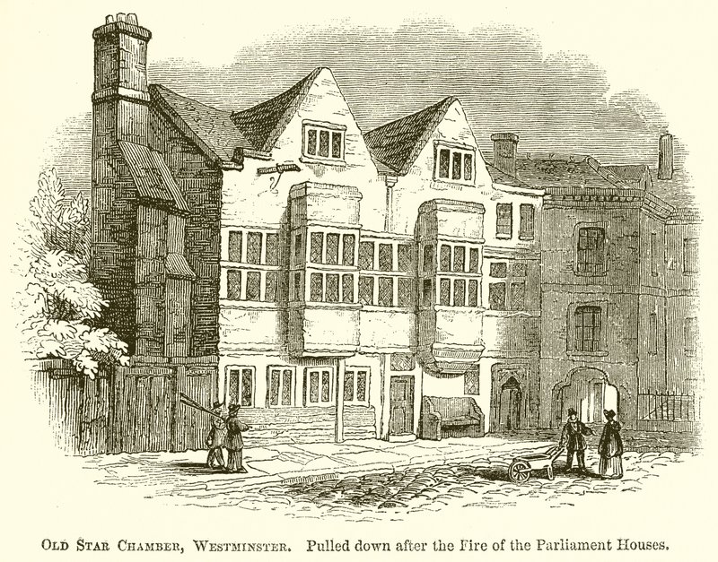 Old Star Chamber, Westminster av English School