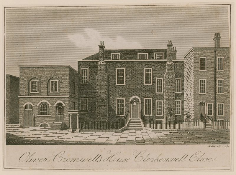 Oliver Cromwells hus, Clerkenwell Close, London av English School