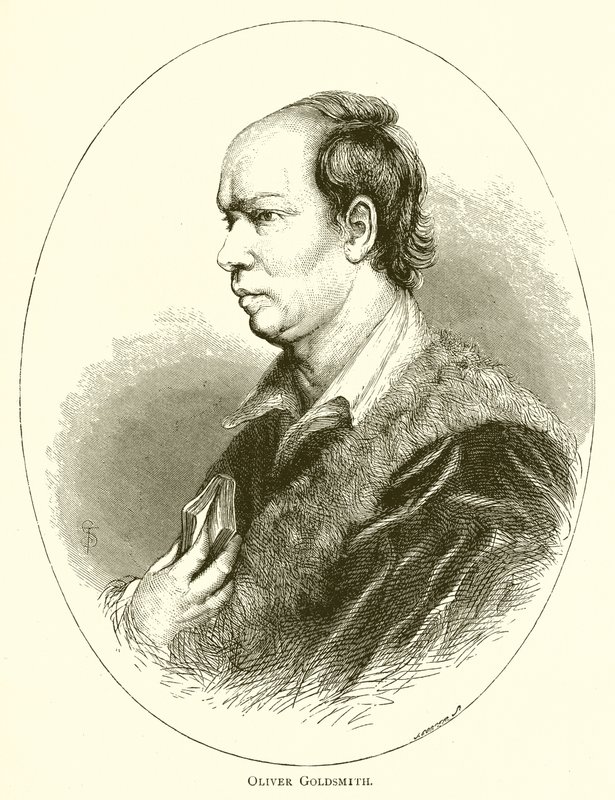 Oliver Goldsmith av English School