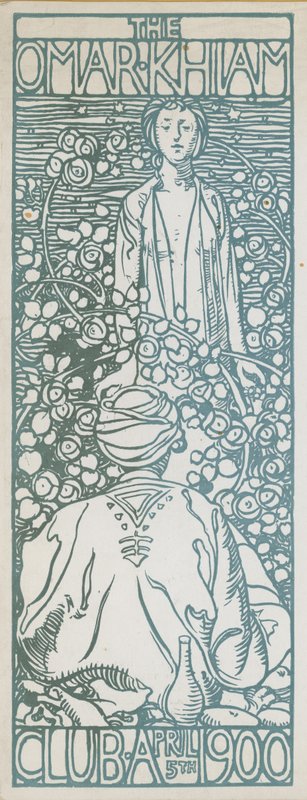 Omar Khayyam Club Dinner, 5. april 1900 av English School