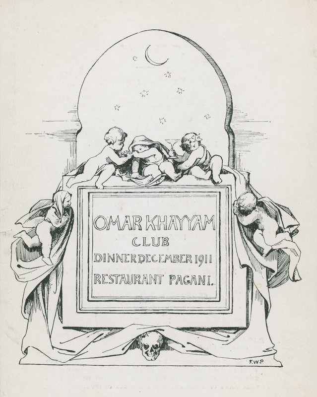 Min Khayyam Club Dinner, 19. desember, så mange hedenske restauranter av English School