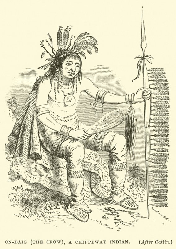 On-Daig (kråken), en Chippeway-indianer av English School