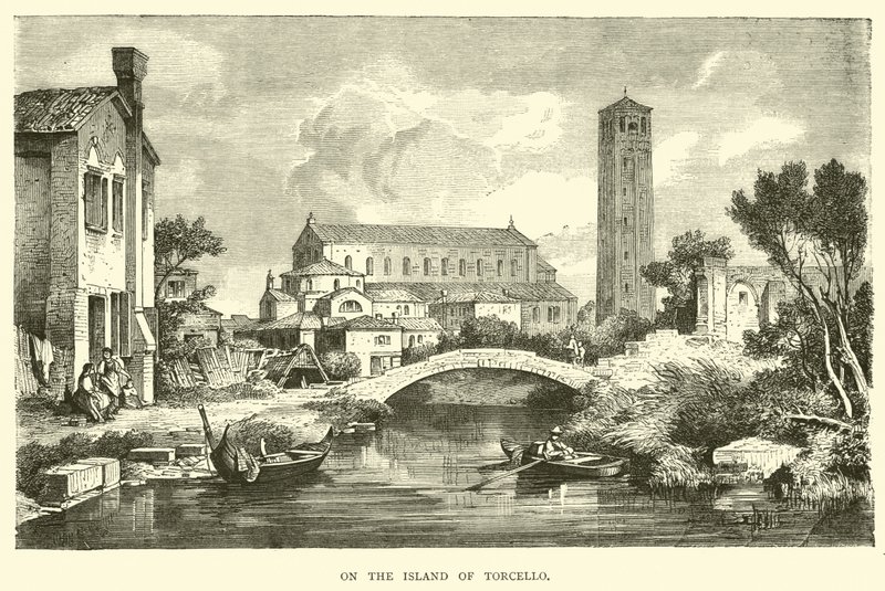 På øya Torcello av English School