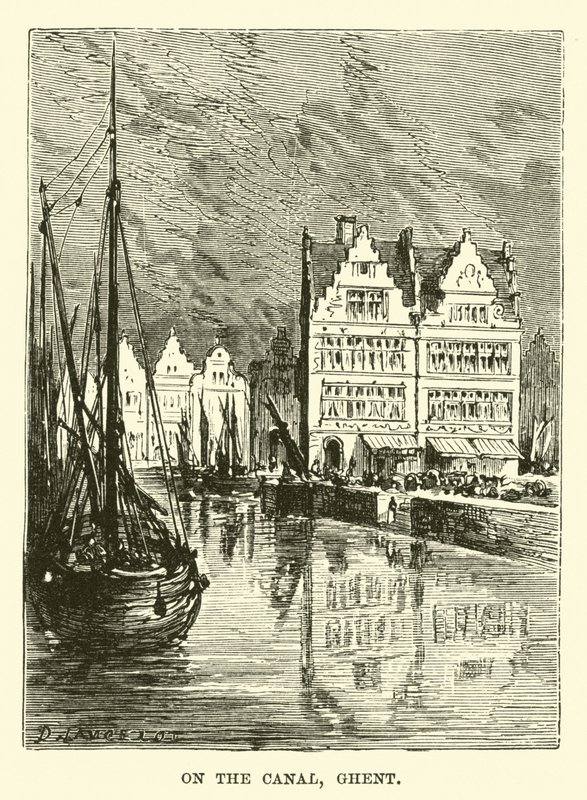 På kanalen, Gent av English School