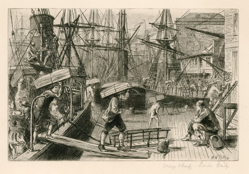 Orange Wharf, London Bridge av English School