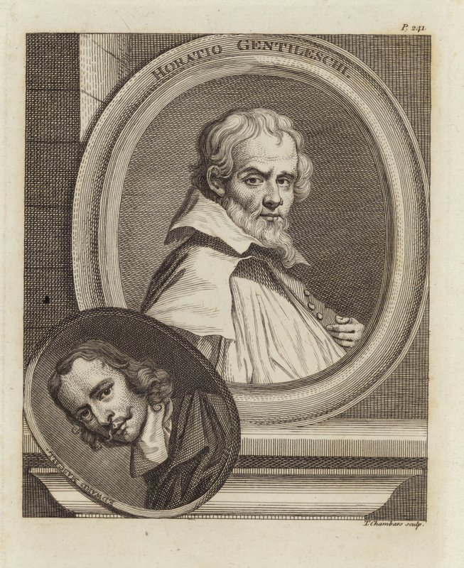 Orazio Lomi Gentileschi av English School