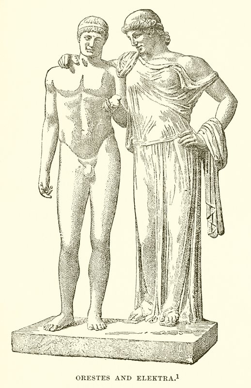 Orestes og Elektra av English School