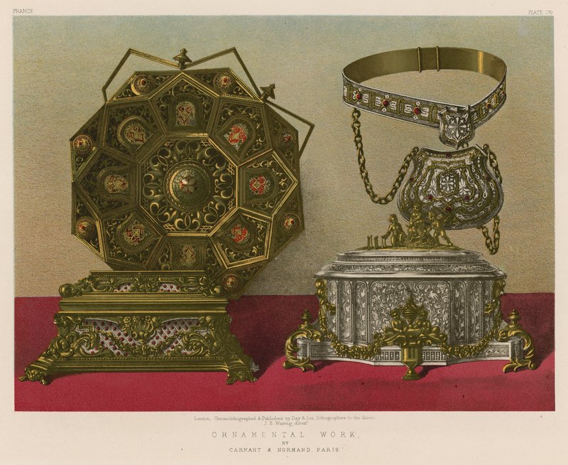 Ornamental Work av Carmant og Normand, Paris av English School