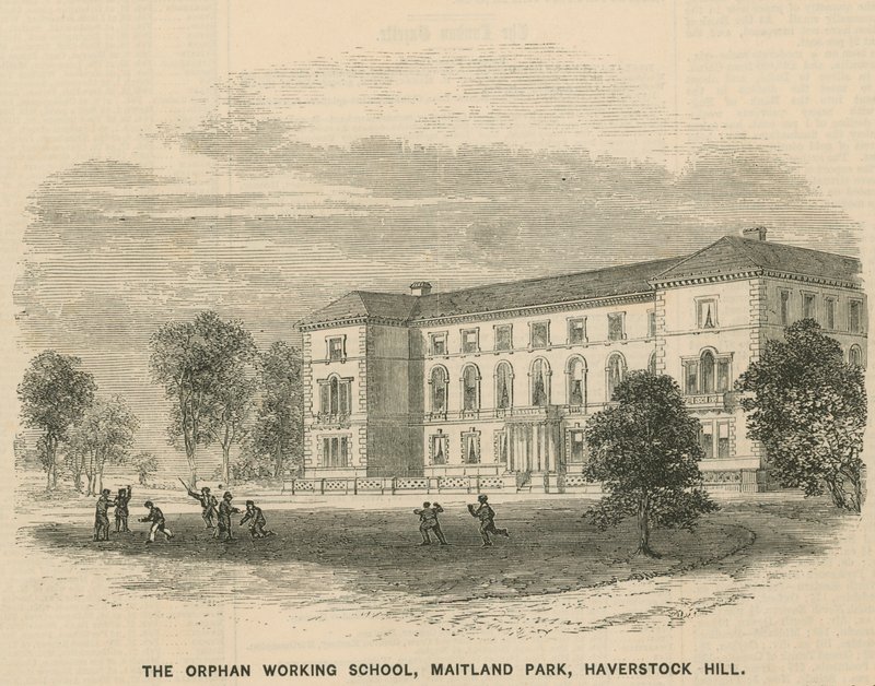 Orphan Working School, i Maitland Park, Haverstock Hill av English School