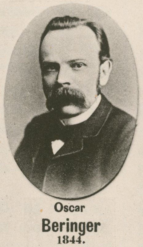 Oscar Beringer (gravyr) av English School