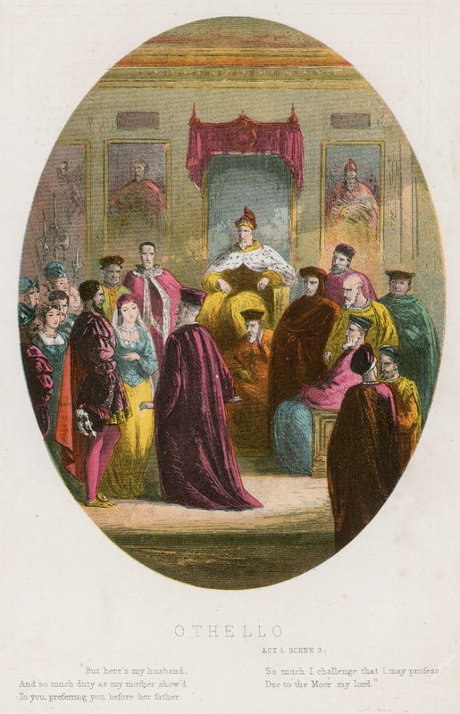 Othello, 1. akt scene iii av English School