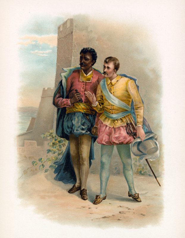 Othello og Iago av English School