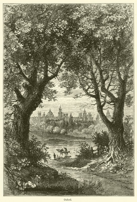 Oxford (gravering) av English School