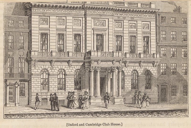 Oxford og Cambridge Club House, London av English School